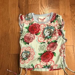 Paperwings organic print shirt